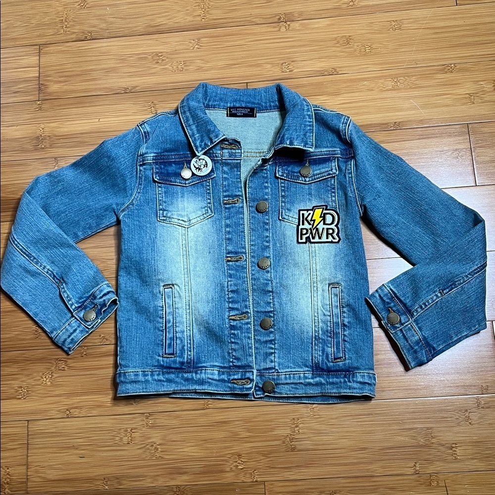 WEE MONSTER
Wild Cat Denim Jacket - Unisex for Boys and Girls Sz 8 - Picture 2 of 9
